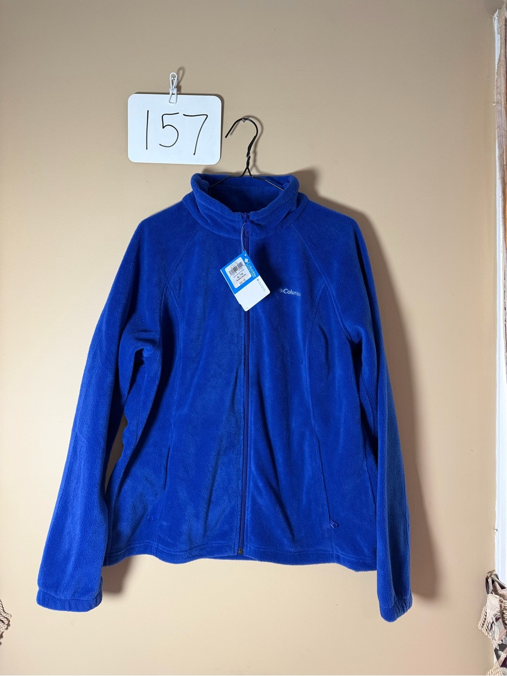 Columbia Full-Zip Fleece Jacket - Royal Blue